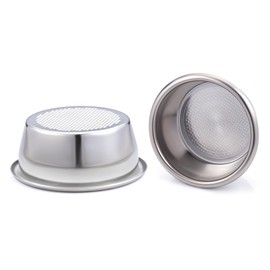 54mm Filter Basket for Breville Espresso Machines, Non-Pressurized, 2-Shot, Compatible with Sage BES876/870/875/880/878/450/500 origial portafilter