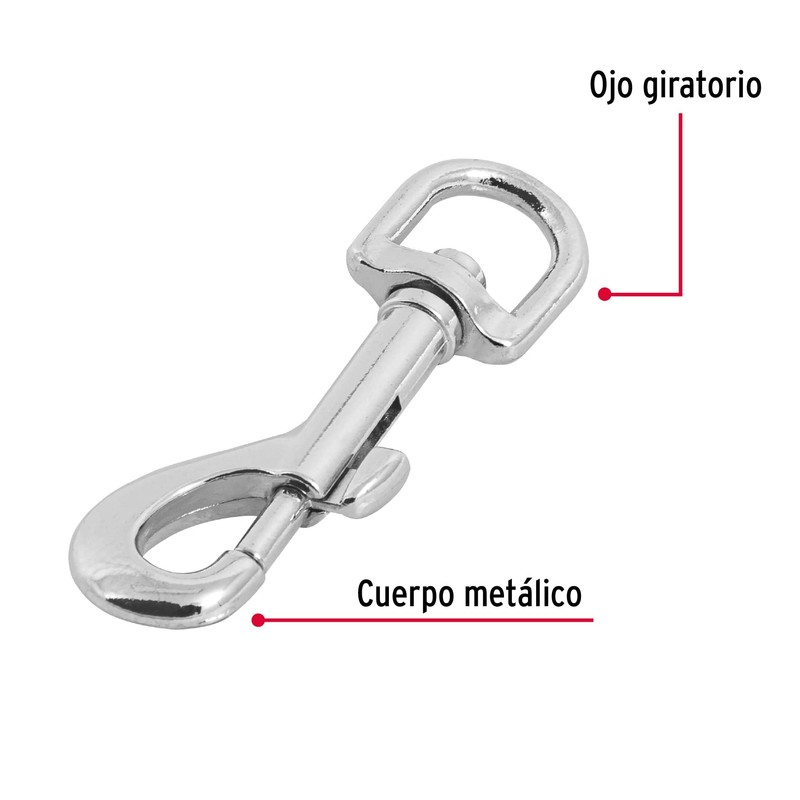 Fiero BDZ-3-1/2, Bandola de zinc de 5/8"