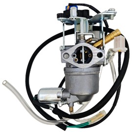 Huayi OEM Carburetor Carb Compatible with Champion 3400 3060 Watts Dual Fuel Generator 100263 - Replacement Part # 28.130000.02