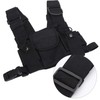 Walkie Talkie Chest Bag, Walkie Talkie Double Chest Strap Front