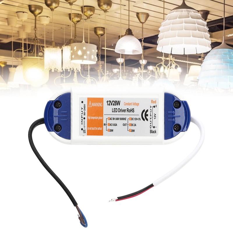 LED Power Supply 0.62A AC90‑240V to DC12V LED Power Transformer