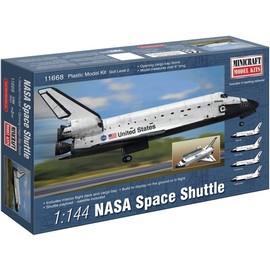 Minicraft NASA Shuttle Building Kit, 1/144 Scale