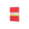 Moleskine Extra Large Volant Geranium Red/Scarlet Red Plain Journal