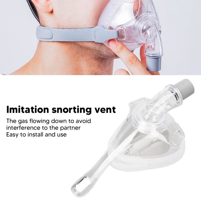 Breathing Machine Nasal Cover Tee Junction Joint Headgear Strap Nose