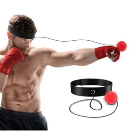 Boxing speed punching punch self-training tap head ball / 복싱 스피드 펀칭 펀치 셀프 훈련 탭 머리 볼