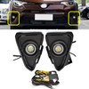 KITOCARTOP LED Fog Lights Fit for 2016-2018 Toyota RAV4 DRL