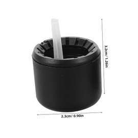 FRCOLOR 20pcs Essential Oil Dropper Caps with Antitamper Protection Airtight Sealing Lids for Shampoo Cosmetic Laboratory Bottles Precision Thread Fit for Freshness Preservation