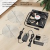 Wathai 120mm x 25mm Small Box Muffin Fan Dual Ball