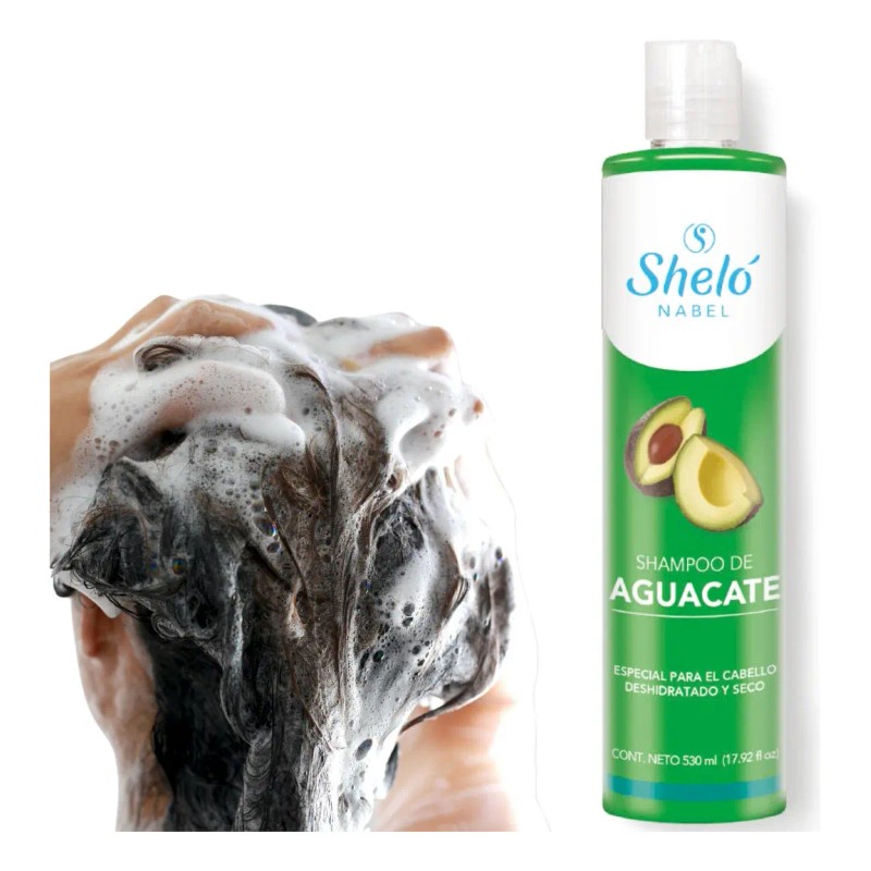 Shampoo Aguacate Cabello Reseco Deshidratado 530ml
