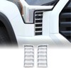 FDAIUN Car Headlights Lower Grille Grill ABS Compatible with Toyota