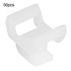50pcs Base Mount Cable Wire Tie Zip Ties Holder for