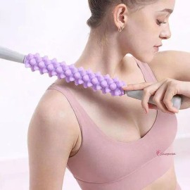 마사지스틱 롤러바 근막이완 셀프마사지 릴렉스 바디jkl870 [퍼플] Massage Stick Roller Bar Fascia Release Self-Massage Relax Body jkl870 [Purple]