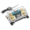 X AUTOHAUX Car Stereo Audio LED Display Digital Voltage Inline