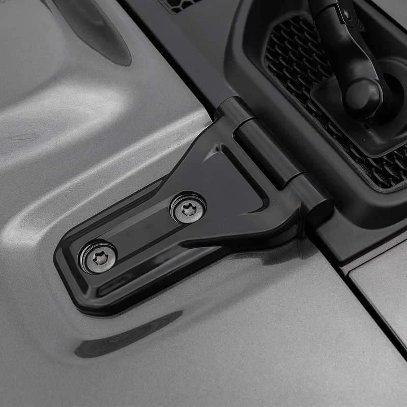 RT-TCZ Hood Hinge Cover Exterior Decoration Kits Accessories Compatible with