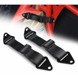 SKYJDM 2PCS Adjustable Door Limiter Straps Compatible with 2017-2023 Can-Am Maverick X3 - Durable & Adjustable Design Prevents Excessive Door Extension