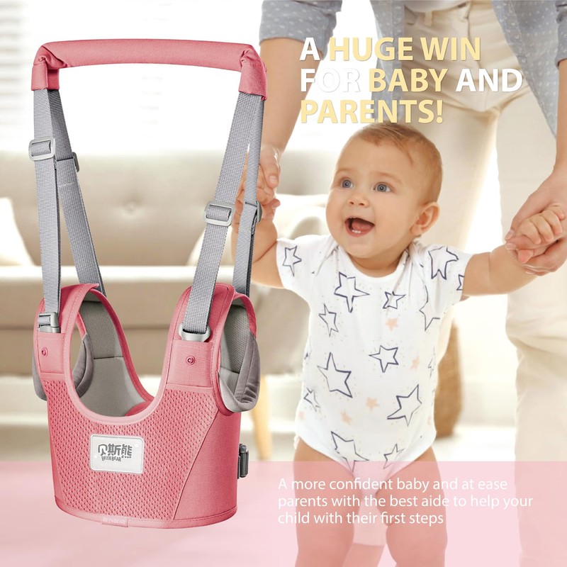Baby Walking Harness-Handheld Assistant Belt- Toddler Infant Walking Aid for