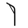 Seat Post Lay-Back w/Support Chromoly 22.2mm Black