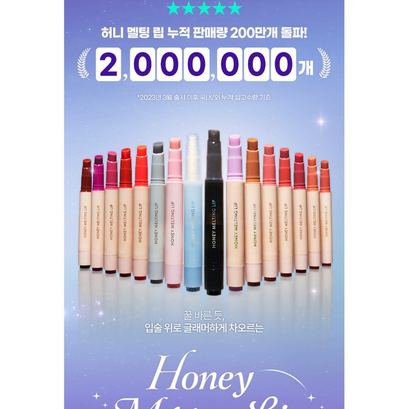 Nature Republic Honey Melting Lip Stick Glow Daily Collection Choose