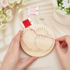 GORGECRAFT Heart String Art Kit, Craft Cupcake, All Necessary Accessories