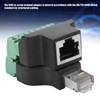2pcs RJ45 Female Male to Screw Terminal 8 Pin CCTV