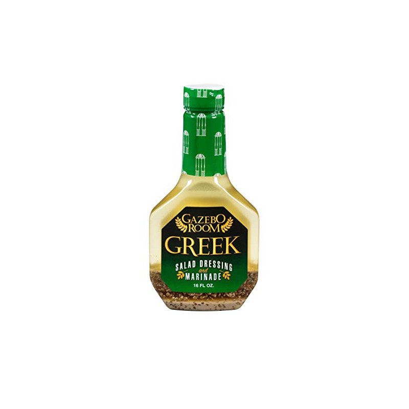 Gazebo Room Greek Salad Dressing and Marinade 16 oz (6