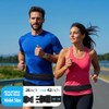 USHAKE - Cinturón delgado para correr para mujeres y hombres,