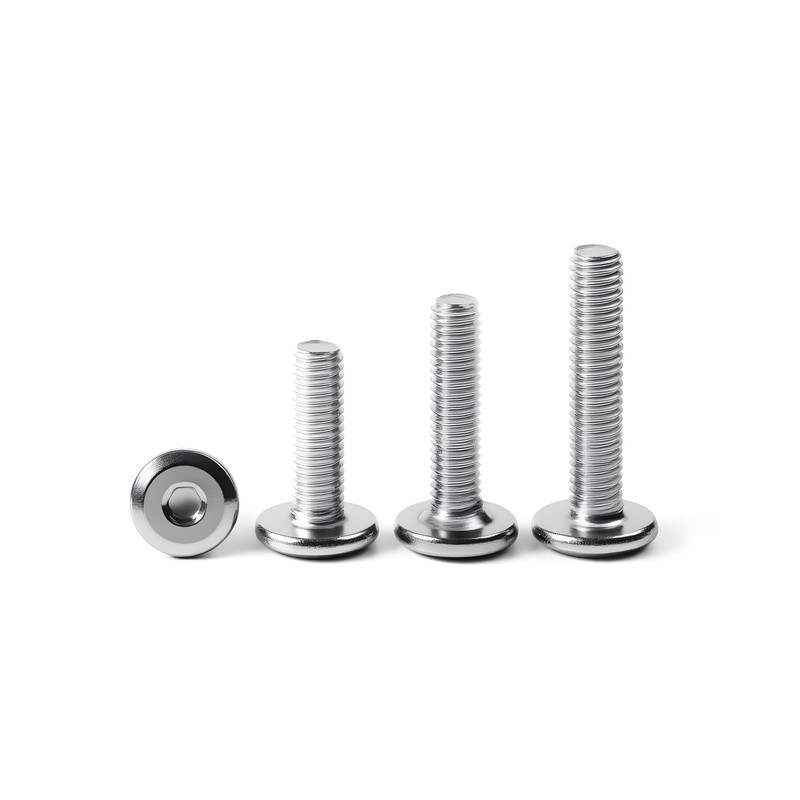 3/16-24 x 1" (30 Pack) Flat Head Hex Socket Cap