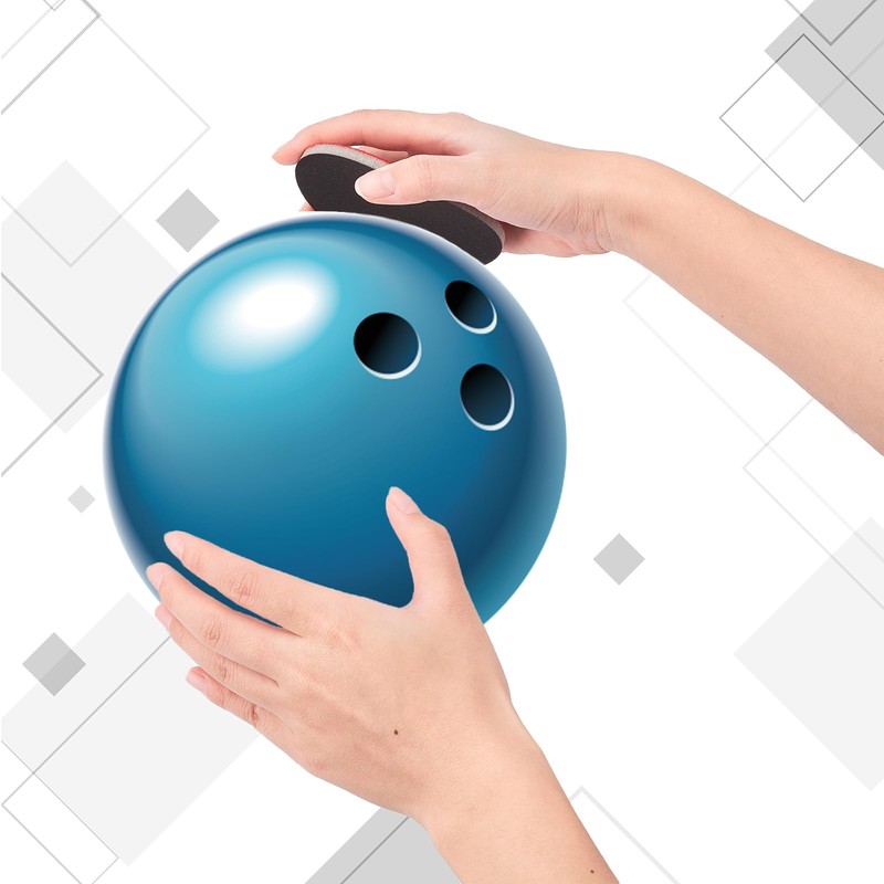 NICENEEDED 6 Pcs Bowling Sanding Pads, Bowling Accessories Bowling Ball