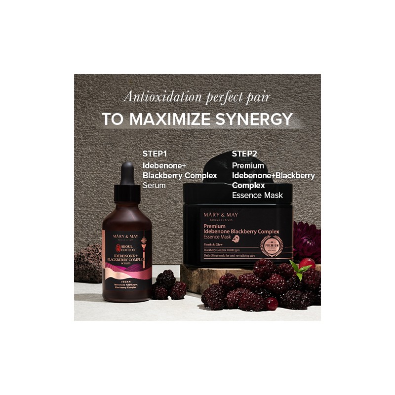 Mary&May [Mary&May]Idebenone+Blackberry Complex Serum 80ml