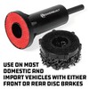 Powerbuilt Brake Rotor Resurfacing Kit, Cleaning, Polishing, Remove Rust and