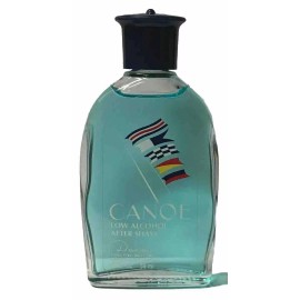 Dana 2 Bottles Canoe by Dana Low Alcohol After Shave 2 fl oz / 59 ml Unboxed  90s