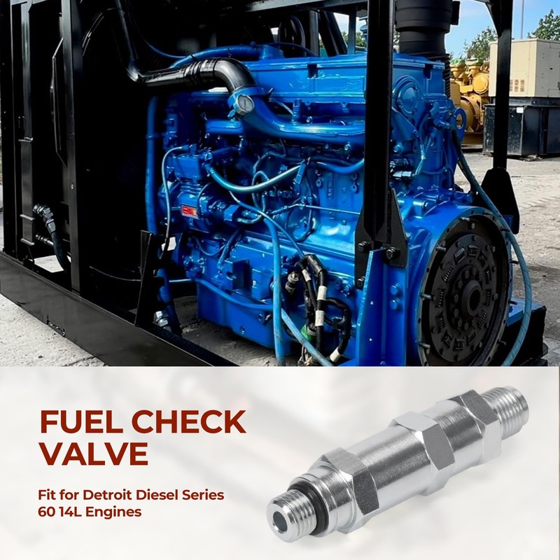 Atesilor Fuel Check Valve Compatible with Detroit Diesel S50 8.5L