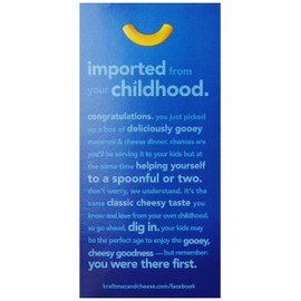 Kraft Macaroni and Cheese Dinner, Three Cheese, 7.25 Ounce Box (Pack of 8 Boxes)