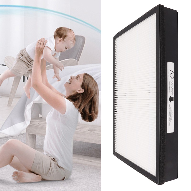 2Pcs Air Purifier Filter Set Practical High Efficiency Particulate Air