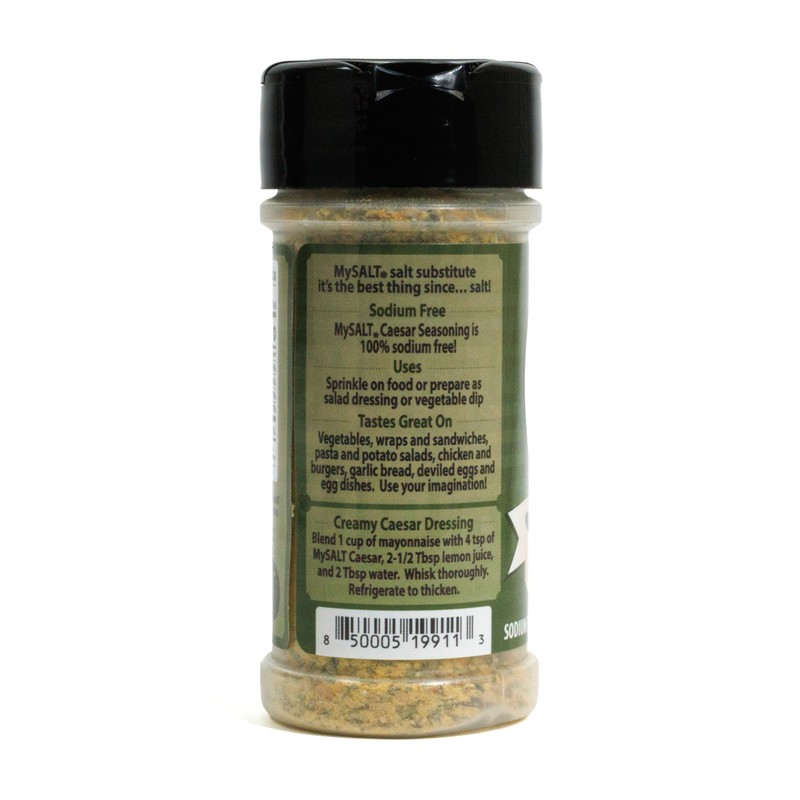 MySALT Caesar Seasoning and Salad Dressing Mix – Sodium-Free –