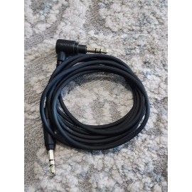 For Sony Sony WH1000XM3 WH-1000XM4 OEM 3.5mm AUX Audio Cable - Black Genuine