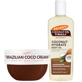 Palmer's Brazillian Coco Cream and Coconut Oil bundle (Cream & Oil)