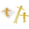 Stretchy Smiley Men, Pack of 6 - stretcheds from 55 mm - 170 mm [Toy]