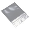 FERENLI Mylar Bags Front Clear Zipper Lock Aluminum Foil Bag