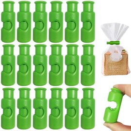 Pinzas para sellar pan de sándwich, para bolsas de y compartimentos para almacenar alimentos, pinzas para de alimentos, pinzas para bolsas de pan fáciles de usar (18)