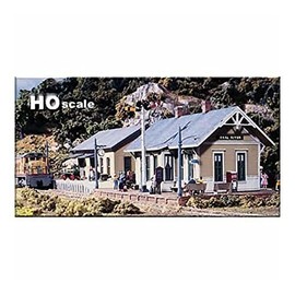 DESIGN PRESERVATION MODELS HO KIT DPM Gold Coal River Passenger Depot