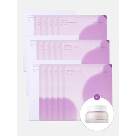 [20 Sheets] 5 x 4 Slow Aging Phyto Collagen Gel Masks + Free Slow Aging Phyto Collagen Cream Product / [20매] 슬로우에이징 피토 콜라겐 겔마스크 5매*4개 + 슬로우에이징 피토 콜라겐 크림 본품 증정