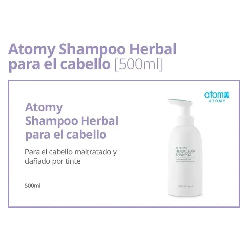Atomy Shampoo Herbal 1pza 500ml