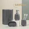 bremermann Bathroom Range SAVONA - Cosmetic Bin with Swing Top,
