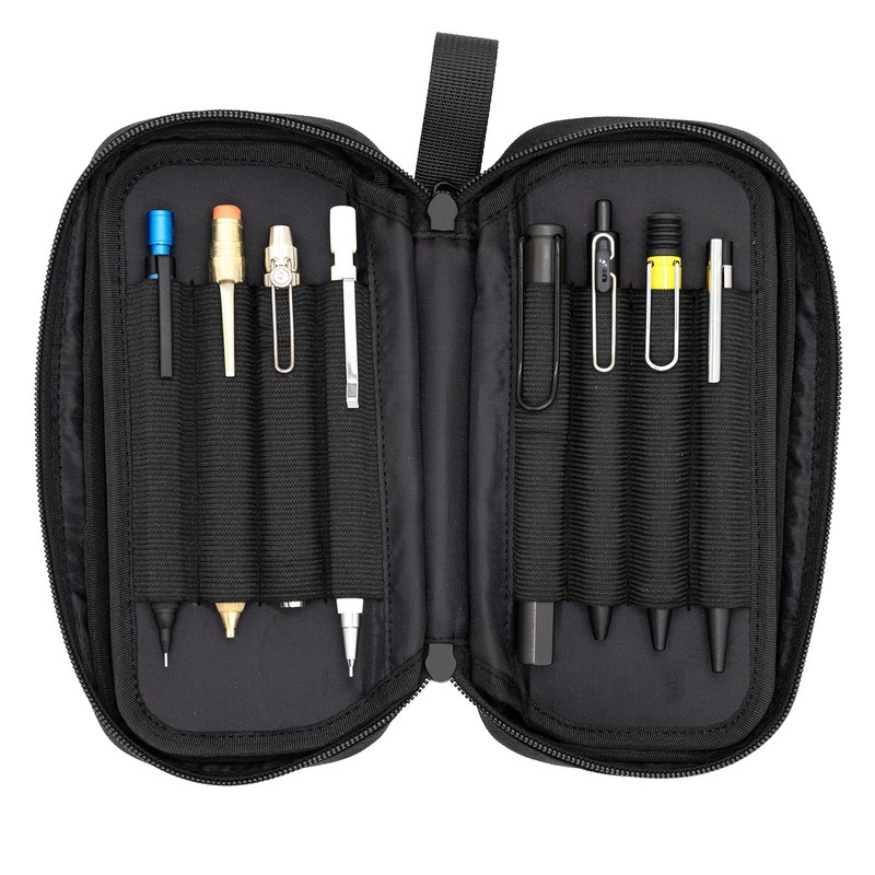 Luddite LDREP-BFPN-01 Butterfly Pen Case, Black