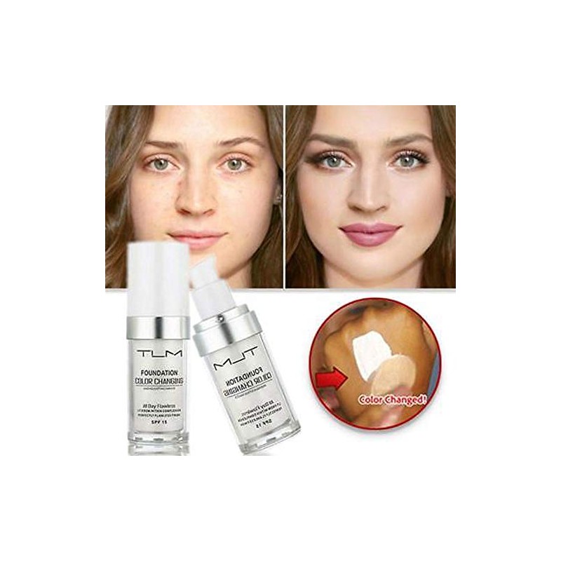 Bestland Set Maquillaje Piezas Tlm Base Que Cambia Color Acabado
