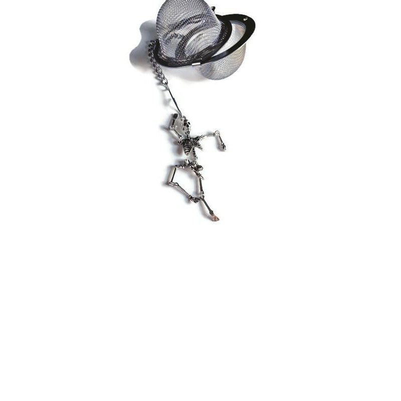 Skeleton Tea Infuser Strainer with Moveable Arms and Legs