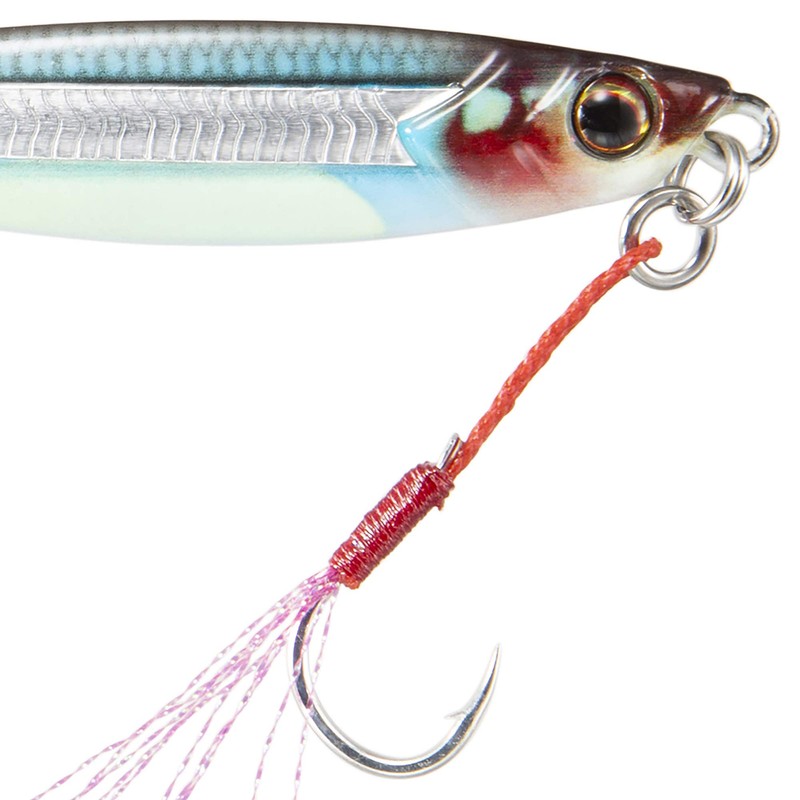Major Craft JPS-40L Jigpara Metal Jig, Short, Live Bait Color,