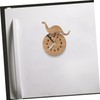 BIUDECO Attractive Dinosaur Pattern Magnetic Clock Fridge Stickers for Easy