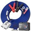 EXTRESPO 2/0 Gauge 30 FT Heavy Duty Jumper Cables, 1500Amp